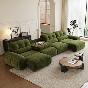 Canapé-<span class=keywords><strong>lit</strong></span> électrique moderne et simple avec structure en bois, <span class=keywords><strong>2</strong></span> <span class=keywords><strong>places</strong></span>, revêtement en chenille, fonction rétractable intelligente pour petits appartements - Product Image 4