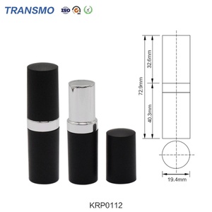 Tube de gloss à lèvres en plastique avec bouchon, emballage de flacon de gloss à lèvres, étiquette personnalisée, tubes de rouge à lèvres en plastique, tube de baume à lèvres - Product Image 2