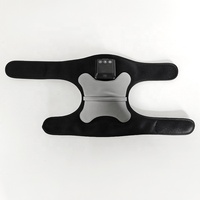 Masseur de genou sans fil avec chaleur et thérapie par lumière rouge, thérapie par lumière rouge infrarouge 660 nm et 850 nm pour soulager la douleur