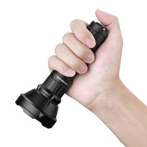 High Lumen 964M Rechargeable Tactical Flashlight Spotlight Long Beam Distance <strong>Torch</strong> Low Voltage Protection Aluminum Alloy Lamp
