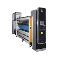Machine d'impression flexible de machines de découpe de rainurage d'impression de carton prix en Chine Machine d'impression de boîte en carton