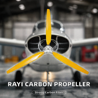 Hélice d'aviation en fibre de carbone haute résistance de 68 pouces pour drones planeurs, fournie par l'usine d'origine RAYI, moteur à essence
