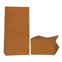 Sac en papier SOS 2023, sacs en papier brun kraft personnalisé, logo imprimé, fabricant de sacs en papier convivial