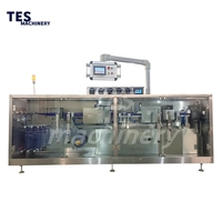 Machine d'emballage automatique pour gels énergétiques, gels douche, produits sportifs, sachets à ouverture facile, sauces salade/ketchup
