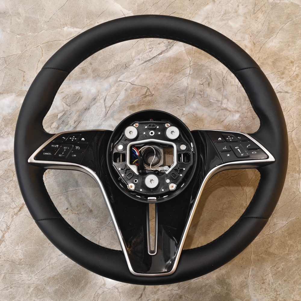 Car Universal Leather Steering Wheel (Mercedes-Benz Fitment), photo 3