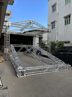 Sistema de Truss de Techo de Aleación de Aluminio, Truss de Techo de Aluminio con Perno para Escenario y Truss para Iluminación de Escenario para Conciertos y Escenarios Móviles de Concierto