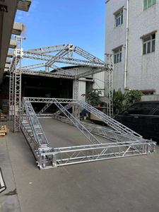 Aluminum Alloy Roof <strong>Truss</strong> System Aluminum Roof <strong>Truss</strong> with Stage Bolt Stage <strong>Lighting</strong> <strong>Truss</strong> for Concert Mobile Concert Stage - Product Image 4