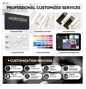 Culottes sexy Morcoda à imprimé léopard, grande taille 2XL, respirantes, confortables, douces, teintes unies, pour usage quotidien, prix abordable, sous-vêtements sculptants pour femmes - Product Image 6