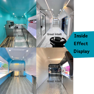 Equipo móvil de diseño moderno para restaurante, camión para perritos calientes, Pizza, furgoneta, remolque de aperitivos para venta de helados - Product Image 3