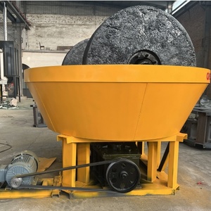 Motor eléctrico de 200kg, 300kg por hora, molienda de oro, molino húmedo <span class=keywords><strong>Tahona</strong></span> 1200 1100 para minería de oro en Indonesia, Nigeria - Product Image 4