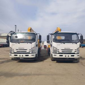 Grúa Multifuncional Montada en Camión Isuzu de 6.3 Toneladas para Construcción Urbana - Product Image 2
