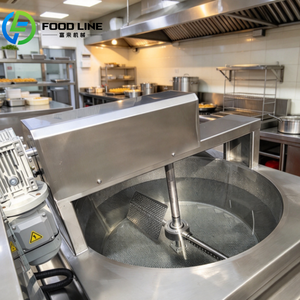 <span class=keywords><strong>Friteuse</strong></span> à <span class=keywords><strong>gaz</strong></span> à double cuve 25L pour restaurant - Product Image 6