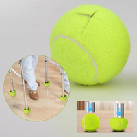 Balle de tennis imprimée avec logo personnalisé en gros pour compétition professionnelle, entraînement sportif, résistance à haute élasticité