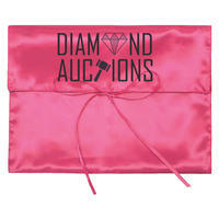 Pochette de rangement en velours noir imprimée avec logo personnalisé, en similicuir suédé, pour chaussures, vêtements, coussins, maillots de bain