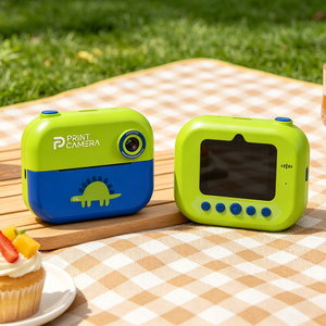 Appareil photo instantané pour enfants, impression thermique, sortie photo en <span class=keywords><strong>3</strong></span> secondes, double objectif avant et arrière, filtre amusant, jeu de puzzle, cadeau créatif, jouet - Product Image 5
