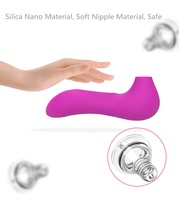 Medizinischer Silikon-Klitoris-Sauger-Nippels timulator Oralsex spielzeug mit 10 intensiven Saug-Klitoris-Saug vibratoren für Frauen