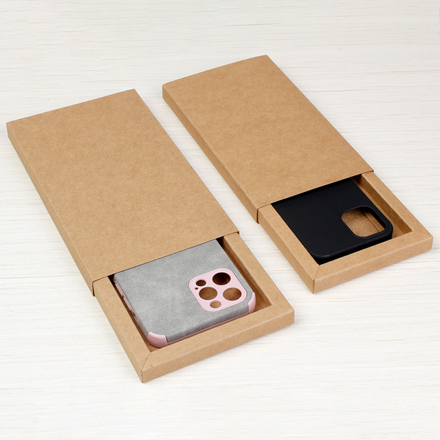 Reusable Folders Mobile Phone Case Packaging Box for Consumer Electronics Paperboard Material