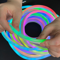 Bandes LED flexibles personnalisées en usine, RGB RGBW RGBWW, IP65, 100 m de long, pour usage extérieur, tube néon LED flexible en silicone