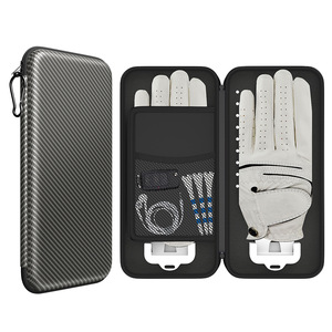 Étui rigide en EVA personnalisé avec logo Dejun modèle 668, gants de golf performants, imperméables, noirs, sac de voyage pour le camping, porte-sac de golf - Product Image 2