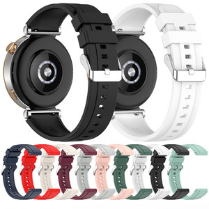 Bracelet de montre en silicone de haute qualité, compatible, élégant, réglable, pour <span class=keywords><strong>Haylou</strong></span> RT2 LS10/RS4 - Product Image 1
