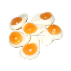 Doces de Goma em Forma de Ovo com Certificado HACCP/BRC, Sabor Frutado, Multicoloridos, 2g/unidade - Product Image 4