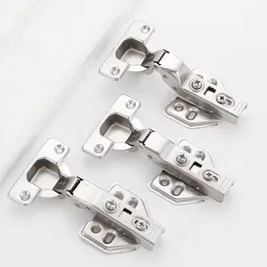 Hinge For Cabinet Custom Logo Hardware Home Furniture Living Room Cabinet Ms Hinge Iron 90G Soft Close Kitchen Hydraulic Hinge Soft Closing Hinges