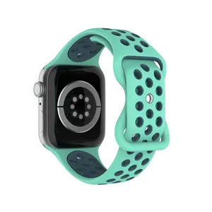 2023 Nieuwe Aankomst Vervangende Sport Siliconen Horlogebandje Voor Apple Watch 7 8 9 6 5 4 3 2 1se