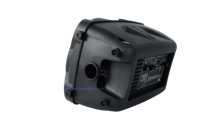 Portable 8 pouces sans fil rvb LED haut-parleur extérieur TWS Microphone batterie cc Source d'alimentation USB AUX karaoké parties en plastique