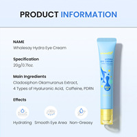 Crème Hydratante Triple Rouleaux Rafraîchissante Whalesay 20g pour le Visage : Lignes de Frinques, Rides du Cou, Rides du Nez, Rides du Contour des Yeux
