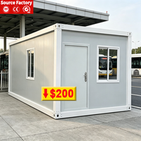 Casas Modulares Prefabricadas al por Mayor, Construcción en Paquete Plano, Instalación Rápida, Alojamiento Portátil, Casa Contenedor Desmontable