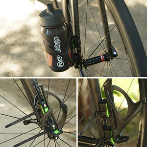 Antuke – porte-bouteille d'eau pliable pour vélo, support de montage léger en ABS pour le cyclisme, options multicolores - Product Image 5