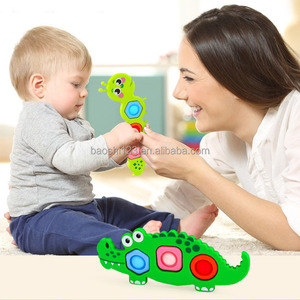 Juguete Sensorial Antiestrés con Forma de Cocodrilo, Oruga y Autobús Escolar, Juguete de Burbujas para Dedos, para Bebés, Niños y Adultos, Anti-Ansiedad - Product Image 3