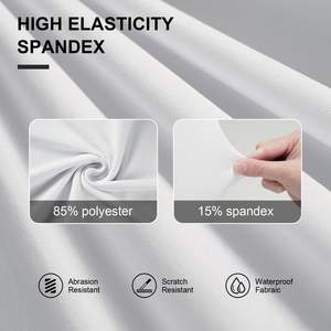En düşük fiyat beyaz ziyafet düğün dekorasyon sandalye kılıfı s evrensel Spandex streç sandalye kılıfı - Product Image 6