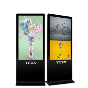 43 "-65" UHD trong nhà cảm ứng đa quảng cáo LCD LED hiển thị màn hình cảm ứng kiosk giá tầng thường vụ quảng cáo hiển thị - Product Image 1