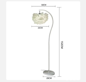 <span class=keywords><strong>Lampada</strong></span> da Terra di Design Innovativo Vendita Diretta all'Ingrosso a Buon Prezzo Stile Art Déco <span class=keywords><strong>Lampada</strong></span> da Terra Artistica <span class=keywords><strong>con</strong></span> <span class=keywords><strong>Piume</strong></span> - Product Image 6