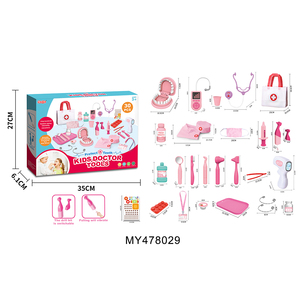 Ensemble de jouets de dentiste en plastique éducatifs pour enfants en gros, kit de jeu d'imitation pour enfants, tenue de docteur pour garçons et filles - Product Image 4