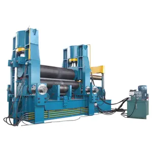 W11S-20X2500 3 Rolls Automatic Plate Industrial Bending Rolling Machine