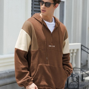 Sweat-shirt à capuche unisexe pour homme, 100% coton, été, broderie NEW YORK - Product Image 6