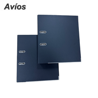 Carpeta Archivadora de Palanca A4 Negra Personalizada de 2 Pulgadas al por Mayor para Almacenamiento de Documentos