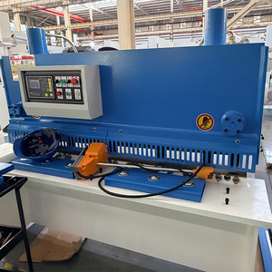 <span class=keywords><strong>Cisaille</strong></span> à guillotine CNC intelligente de 6 mm et 3200 mm avec contrôleur CybTouch 6 et support <span class=keywords><strong>pneumatique</strong></span> pour <span class=keywords><strong>acier</strong></span> doux - Product Image 2
