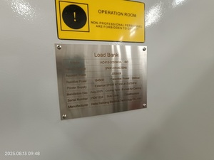 แบตสำรอง2050kVA เหนี่ยวนำไฟฟ้ากระแสสลับ415V ปรับได้สำหรับการทดสอบความสามารถในการ<span class=keywords><strong>โหลด</strong></span>ของเครื่องกำเนิด<span class=keywords><strong>ไฟฟ้า</strong></span> - Product Image 6