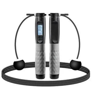 Fitness Equipment Weighted Speed Skipping Rope Digital Smart Cordless Jump Rope With Counter