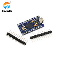 TEJIATE Pro Micro Atmega32U4 100% Nuevo, Programa de Actualización USB Propio, Placa de Desarrollo de 5V/16MHz