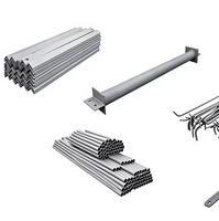 Système de support en structure acier robuste, tirants de soutènement sismique Q235B/Q355B, tirants transversaux de toiture pour construction industrielle