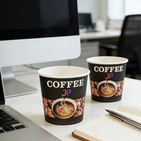 Gobelets en papier jetables écologiques pour café, gobelets durables à usage unique pour boissons chaudes