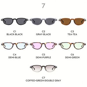 Gafas de Sol Personalizadas con Logotipo, Estilo Vintage, Ojo de Gato Negro con Estampado de Leopardo, Protección UV400, Montura Pequeña Cuadrada para Mujer - Product Image 5