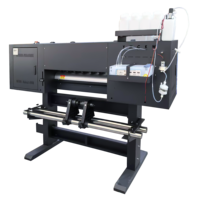 Imprimante DTF automatique sans fil grand format AYF 60 cm à double tête I3200 avec agitateur de poudre pour tissus tels que les fibres synthétiques