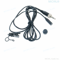 Pro XSW-D ME2-II Sans Fil Lavalier Revers Microphone XS ME2 Cravate Clip-On Pour EW G3 G4 Transmetteur 3.5mm Jack Lock