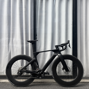 Bicicleta de <span class=keywords><strong>carretera</strong></span> aerodinámica de carbono KOZO2 Toray T800+T1000 de 7.9 kg, bicicleta de carreras aerodinámica en stock, con ruedas de carbono Shi Mano 105 de 88 mm. - Product Image 2