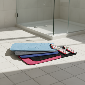 Protection Bath Mat 34X65 Anti Slip For Bathroom Mixed Colors - Product Image 2